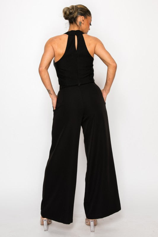 Dressy & Casual High Waisted Palazzo Belted Pants