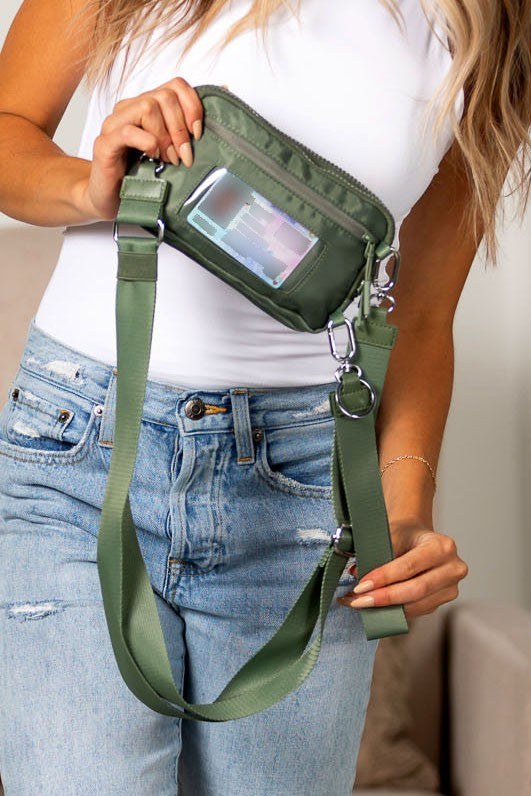 Sydney Oversize Convertible ID Crossbody Bag