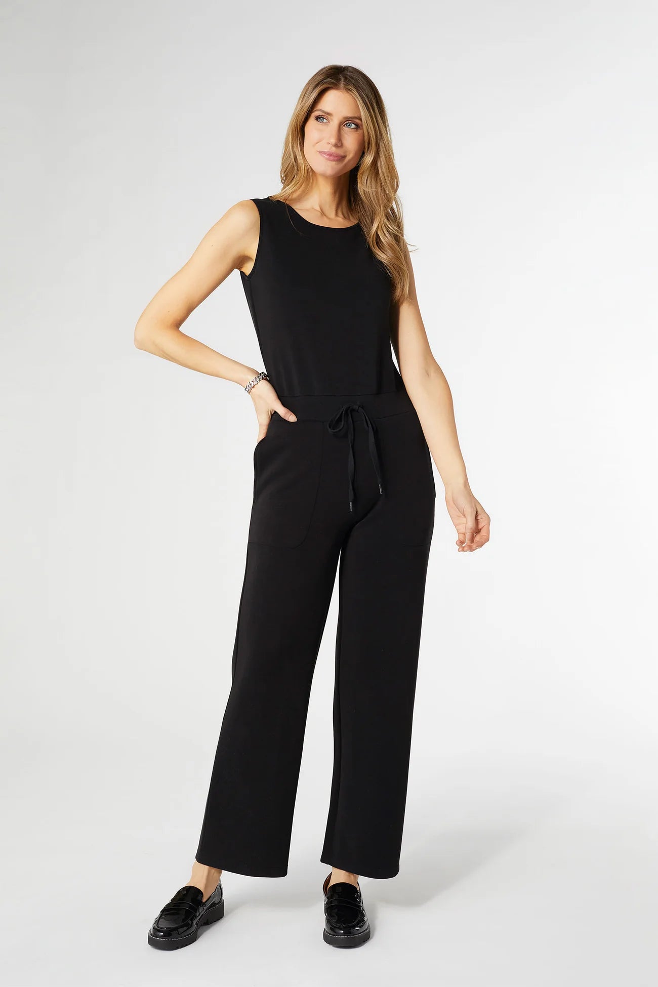 Hilarie Super Soft Romper wit Pockets - XXL