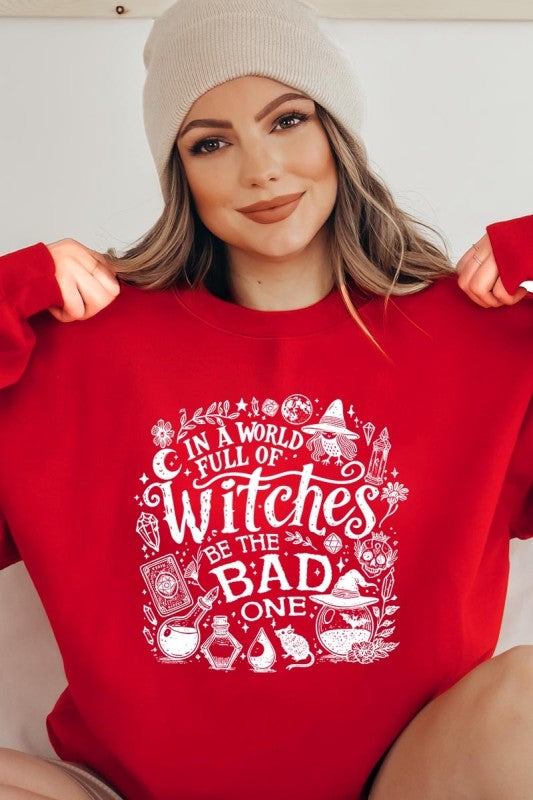 In a World of Witches Graphic Sweatshirt