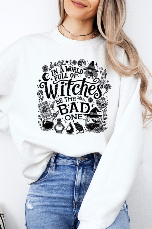 In a World of Witches Graphic Sweatshirt