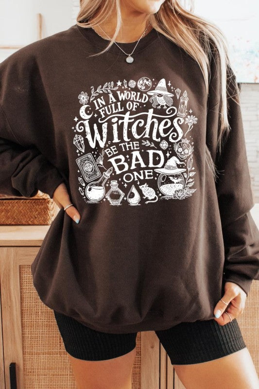 In a World of Witches Graphic Sweatshirt