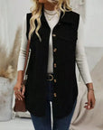 Miss Sparkling |Corduroy Buttoned Vest