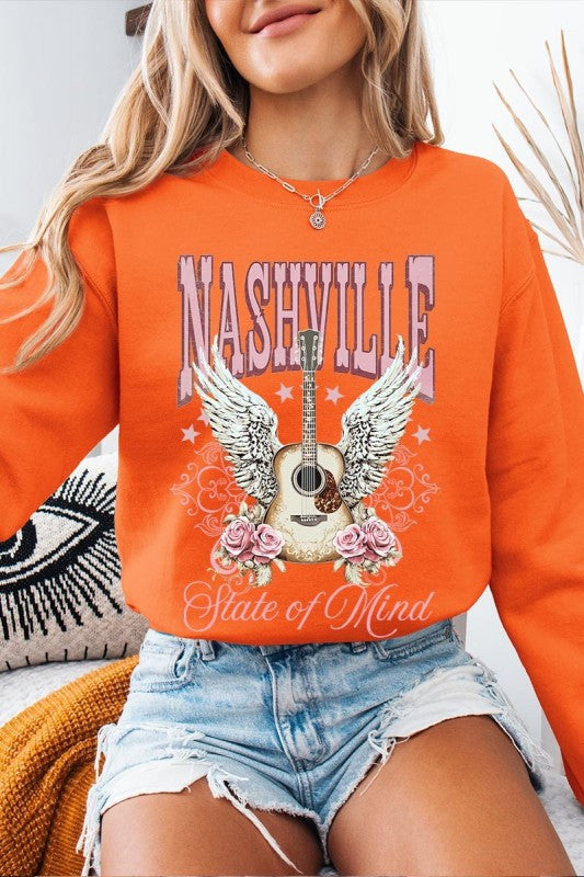 Nashville Rose Graphic Sweatshirt