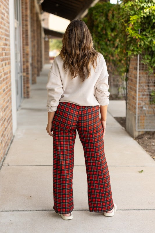 Julia Rose |The Noelle Plaid Pajama Pants