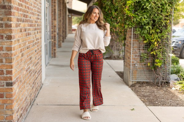 Julia Rose |The Noelle Plaid Pajama Pants