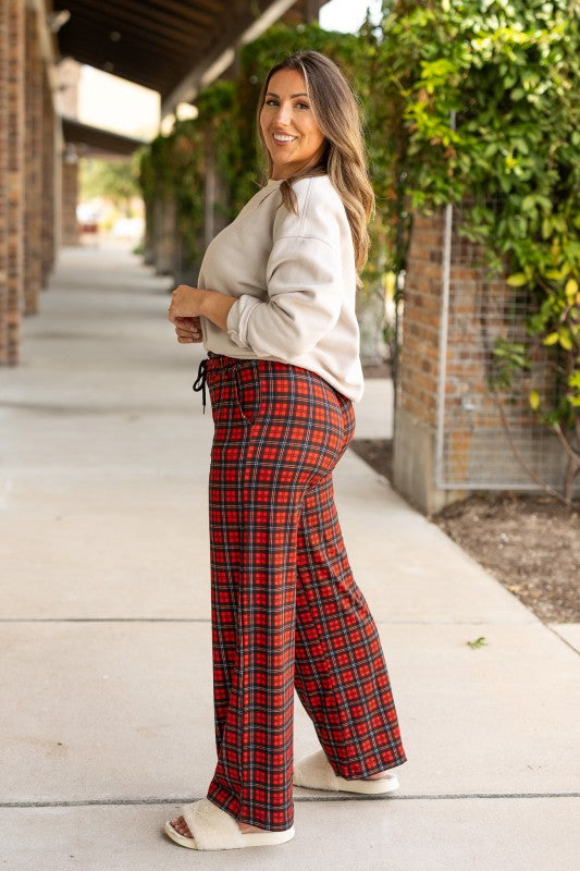 Julia Rose |The Noelle Plaid Pajama Pants