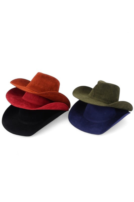 Soft Sueded Western Cowboy Hat