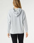 Coco + Carmen Spruce Hooded Top in Black or Gray