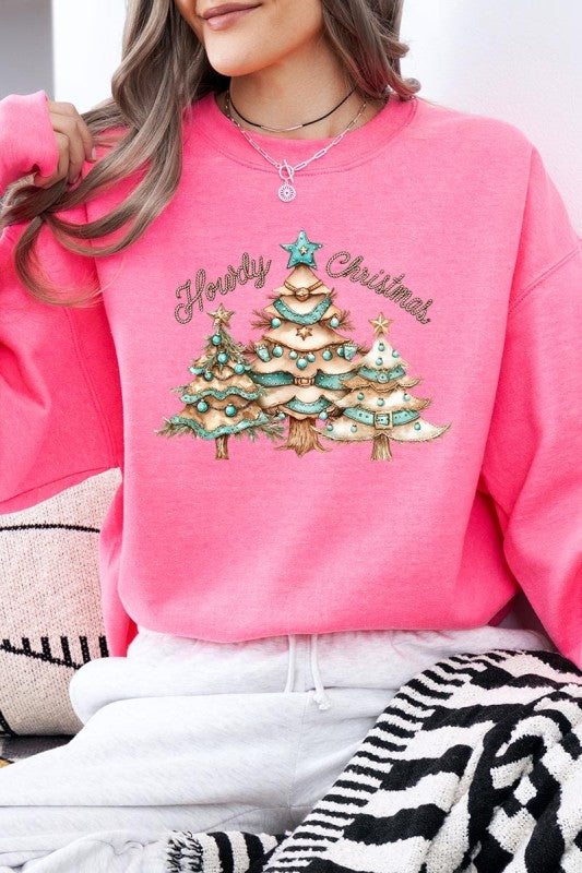Howdy Christmas Graphic Sweatshirt