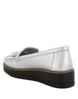 Larana Metallic Tassel Detail Loafers