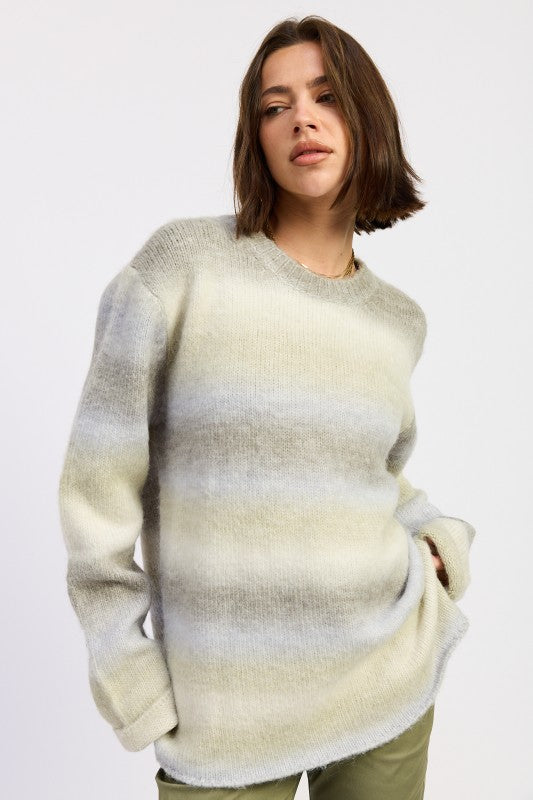 Emory Park | Ombre Striped Sweater