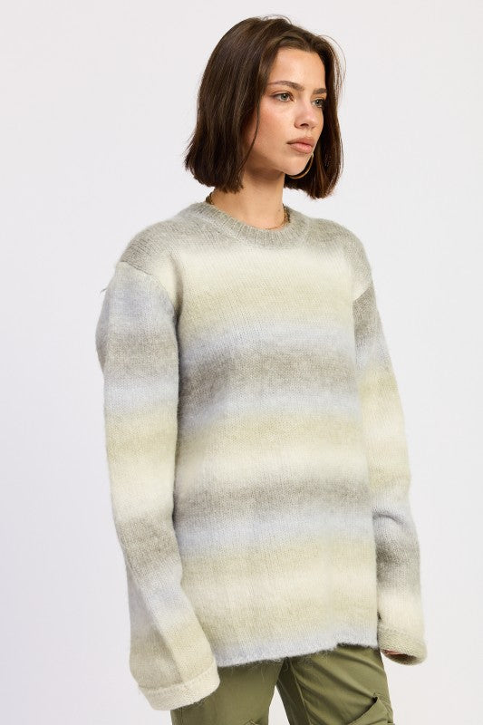 Emory Park | Ombre Striped Sweater