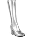 Halara Metallic Pleather Long Boots