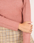 Lilou Crop Mock Neck Sweater