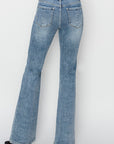 RISEN Full Size Mid Rise Bootcut Jeans