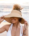 Foldable Wide Brim Bow Visor
