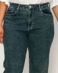 Artemis Vintage Lucy Plus-Size High-Rise Stretch Straight-Leg Jeans