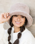 Plush Fur Bucket Hat