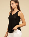 ZENANA V-Neck Sleeveless Cami Top