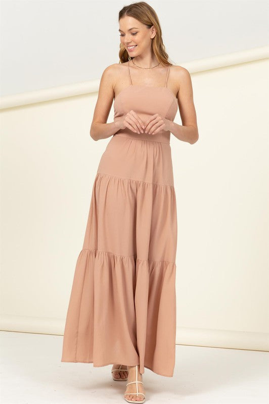 HYFVE Said Yes Tiered Maxi Dress - Online Only