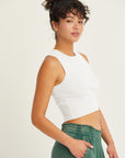 HYFVE Ribbed Knit Cropped Tank