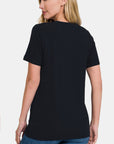 Zenana Full Size Crew Neck Short Sleeve T-Shirt