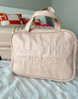 All The Things - Leather Hanging Bag - My Pampered Life Seattle
