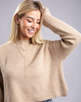 Mock Neck Pullover