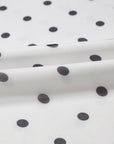 Polka Dot Flutter Sleeve Smocked Maxi Dress