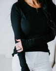 Kyra Long Sleeve Top by Lily & Lottie