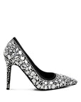 Iceout Diamante & Rhinestone Embellishments Pumps