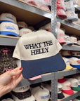 What the Helly - Navy Vintage Trucker Hat