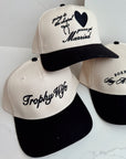 Trophy Wife - Black Vintage Trucker Hat - My Pampered Life Seattle