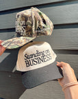 Standing On Business Trucker Hat