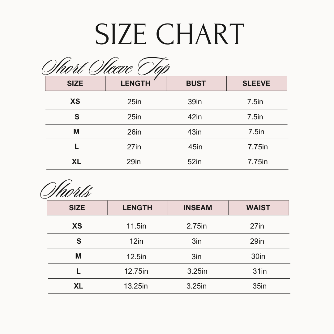 Pickleball - Short Pajama Set