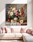 Summer Bloom Vase Wall Art