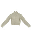 Lilou Crop Mock Neck Sweater