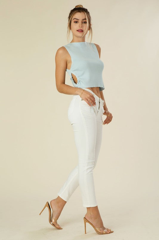 Lilou White Skinny Jeans