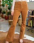 Jade By Jane Corduroy Flare Pants PLUS