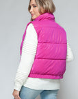 Snobbish Fine Fur Lining Quilted Vest