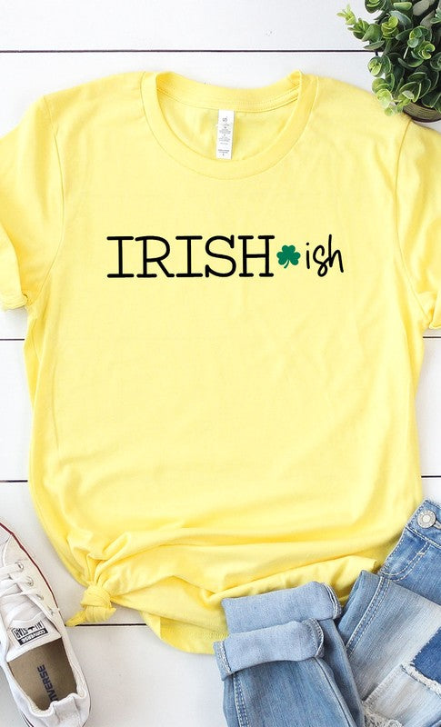 Irish-ish Type Font Graphic Tee