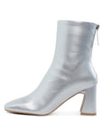 Simba Square Toe Metallic Ankle Boots