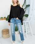 e Luna Cold Shoulder Top