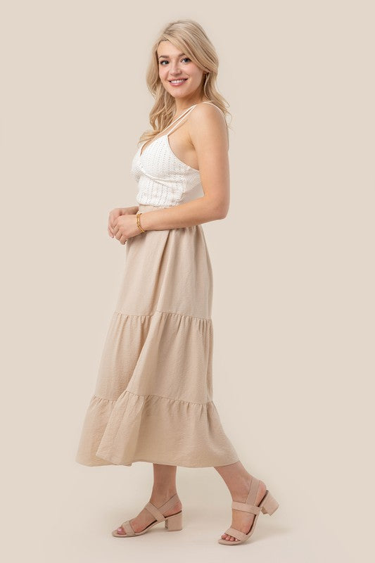 Lilou Tiered Maxi Skirt