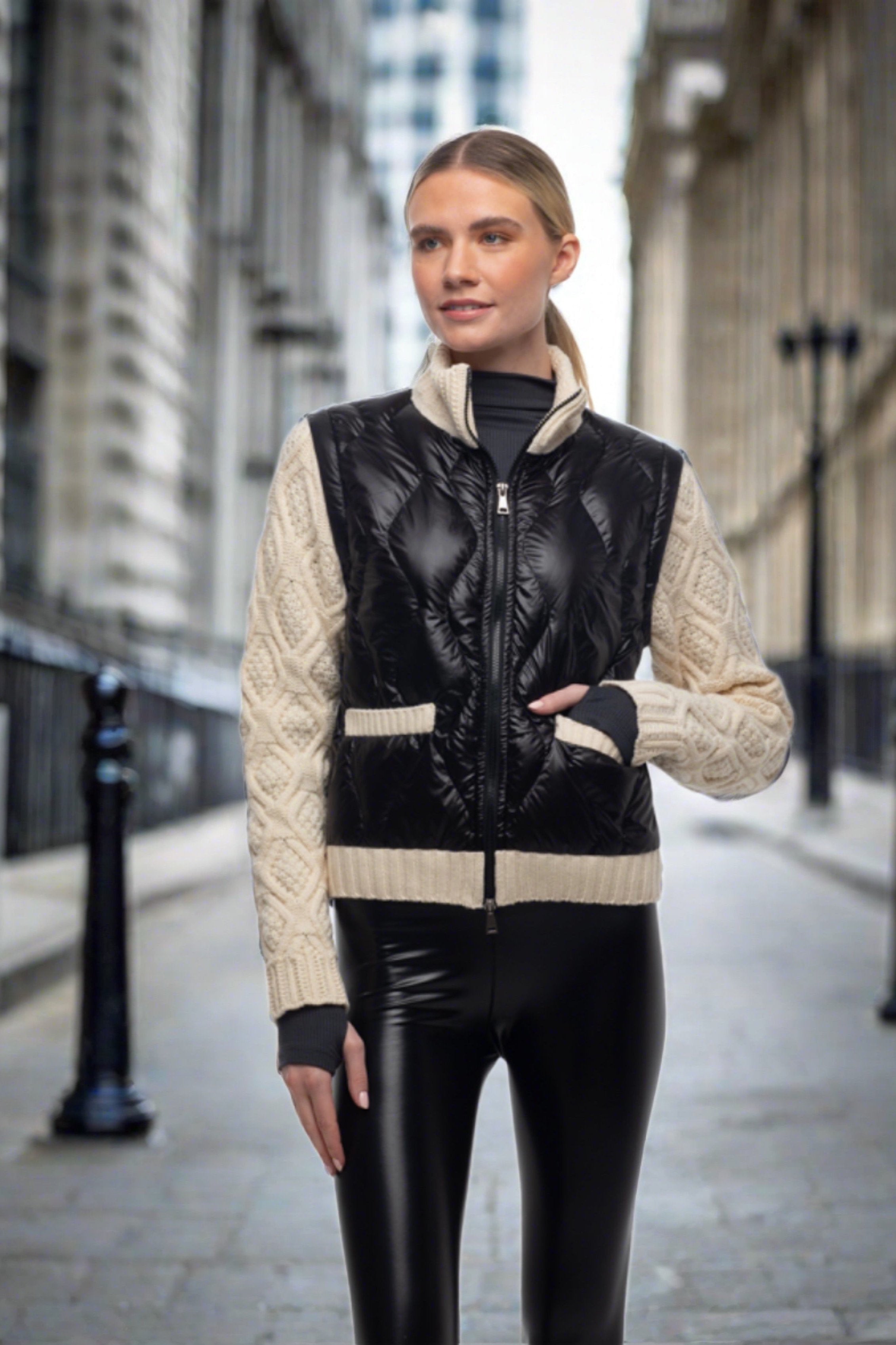 Cotes of London |The Hyde | Quilted Down / Wool Jacket