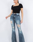 GJG Denim Storm Bell Bottom Jean