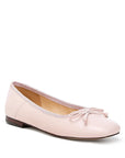 Lutten Square-Toe Bow Ballerinas