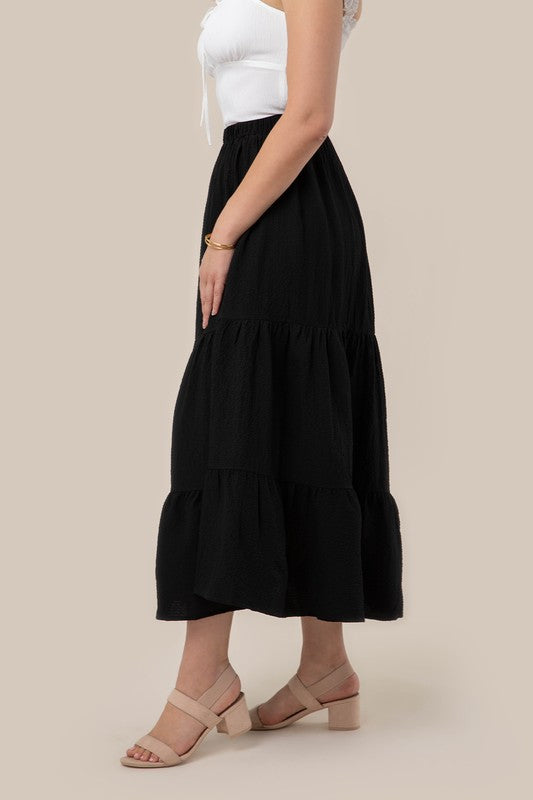 Lilou Tiered Maxi Skirt