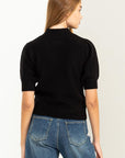 HYFVE Lovely Embrace Puff Sleeve Sweater - Online Only